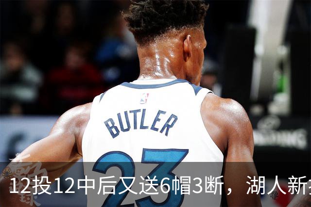 12投12中后又送6帽3断，湖人新援两场就改写队史