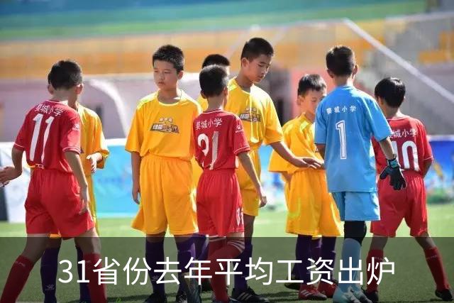 31省份去年平均工资出炉